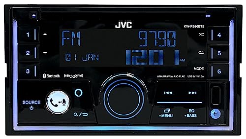 Reproductor 2-Din JVC KW-R950BTS con Bluetooth y Aux miniatura 2
