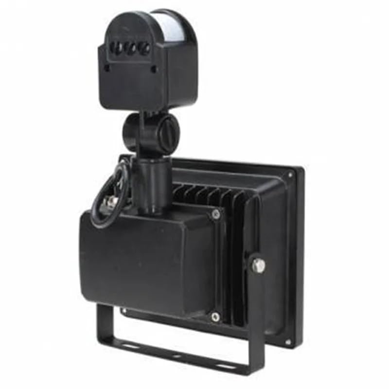 Foco Led Exterior, Luz de inundación LED, 10W 20W 30W 50W PIR Luz de inundación al Aire Libre LED Lámpara Impermeable IP65 con Sensor de Movimiento