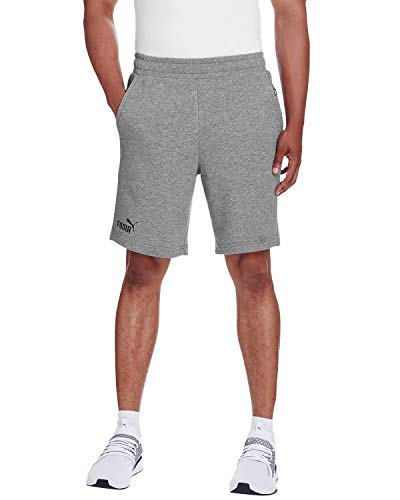 Puma Sport AdultEssential Sweat Bermuda Short XL MD GY HTH/ P BLK Puma Sport AdultEssential Sweat Bermuda Short XL MD GY HTH/ P BLK