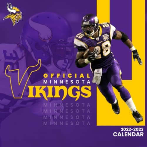 Minnesota Vikings Calendar 2022-2023: Minnesota Vikings Official Sport Calendar 2022 – 18 Months – Big Size 17"X11". Minnesota Vikings Planner For All ... Kalendar Calendario Calendrier 18 Monthy. 1: Lillian White: 9798767700851: Amazon.com: Books