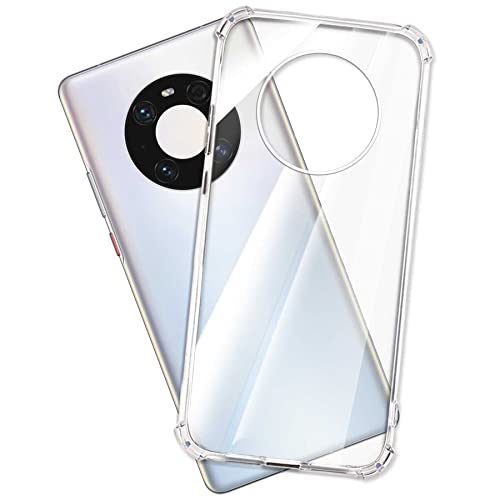 mtb more energy® Hülle Soft Armor kompatibel mit Huawei Mate 40 Pro (6.76'') - verstärkte Ecken - Kameraschutz - 1,5mm TPU - Schutz-Hülle Cover Handyhülle