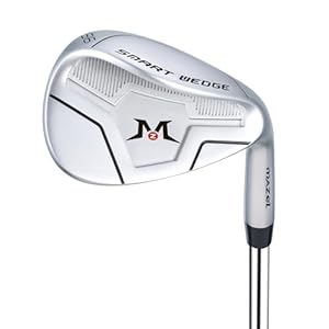 MAZEL Stainless Steel Golf Wedge 52 56 60 Degrees with QPQ Anti-Rust Finish, Premium Sand & Lob Wedges for Superior Spin and Control