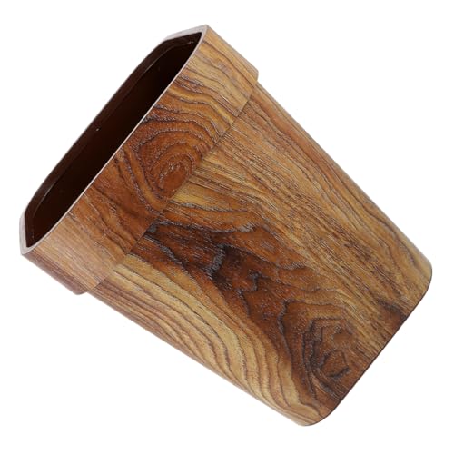 Caneca de basura rectangular de plástico para hogar miniatura 1