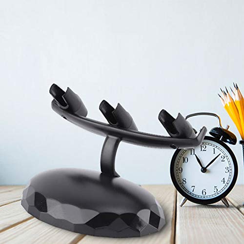 Eujgoov Support de Support d'aérographe de Table Universel à Pince Peut Contenir 2 Aérographes en Plastique Compact pour Tatouage Artisanat Gâteau Spray Modèle Maquillage