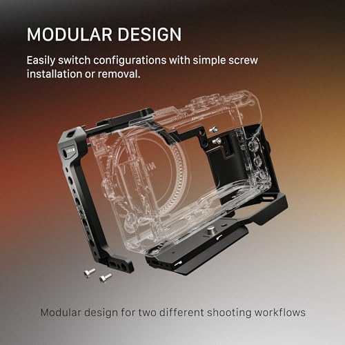 Tilta ZR Cage, Jaula Completa para cámara Compatible con Nikon ZR con roscas de 3/8"-16, 1/4"-20, Micro HDMI y Abrazadera para Cable USB-C - Negro TA-T98-FCC-B - imagen 3