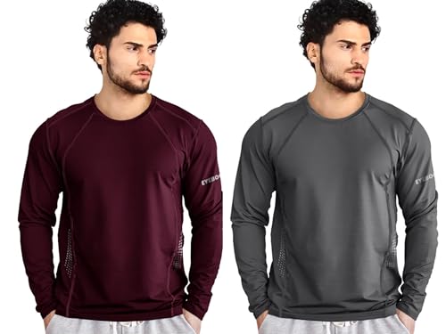 Image of Noble Monk Mens Polyester Solid Regular Fit T-Shirt