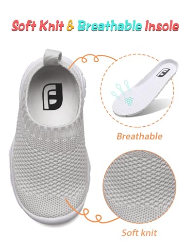 Image of JOINFREE Toddler Boys Girls Sneaker Slip On Shoes Kids Lightweight Breathable Walking Shoes