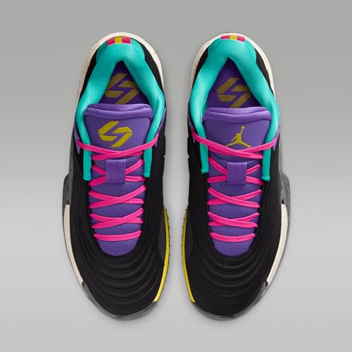Nike Luka 3 Basketball Shoes (FQ1284-002, Black/Hyper Jade/Pink Prime/Hyper Grape)4