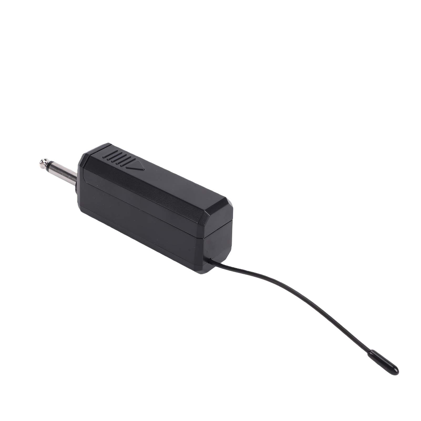 VGEBY Microfono Wireless RGB, Microfono Karaoke Portatile in ABS con Ricevitore UHF, Luci di Sincronizzazione Musicale, Nucleo Ad Alta sensibilità, Audio da 6,5 ​​mm per Palco di Streaming Live KTV