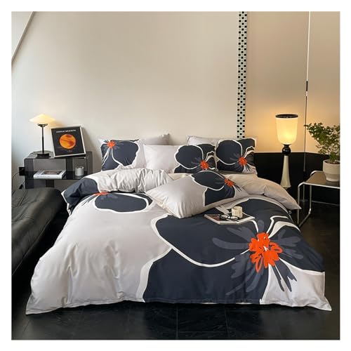 Ensemble housse de couette coton de qualité supérieure 4 pièces