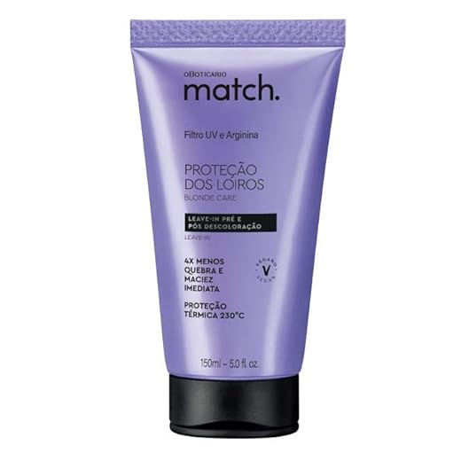 O BOTICARIO MATCH LEAVE PRE/POS PROTEÇÃO DOS LOIROS 150ml