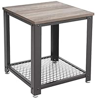 vidaXL Salontafel 40x40x42 cm bewerkt hout zwart, koffietafel, bijzettafel, tafeltje, woonkamertafel, tafel, banktafel, wandtafel, console