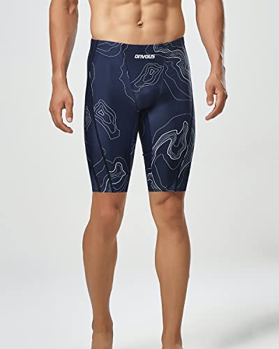 Onvous Watermans Men's Swim Jammer | Racing & Training Swimsuit | Fast, Flexible, Comfortable (32) #TOP4