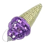 Décoration disco à suspendre avec miroir – idéale pour les soirées disco, les bals entre adultes, les mariages, les anniversaires et bien plus , ainsi que pour les fêtes avec boule à facettes