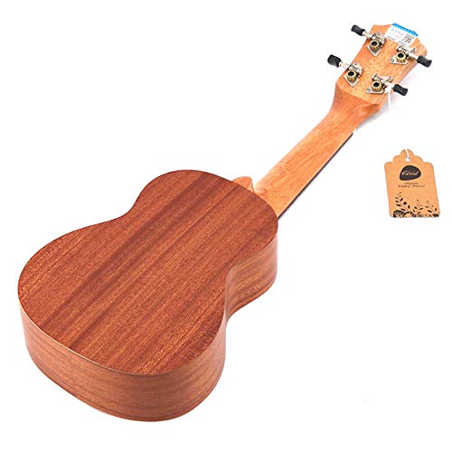 HOLDER Ukulele 21 Pouces Soprano Sapele Uke 15 Frettes 21 Pouces Hawaii Mini Guitare Kits Complets Guitare UkuléLé pour Enfants DéButants - Les Beatles, Paul McCartney, John Lennon, RIngo Starr, George Harrison HOLDER Ukulele 21 Pouces Soprano Sapele Uke 15 Frettes 21 Pouces Hawaii Mini Guitare Kits Complets Guitare UkuléLé pour Enfants DéButants – Image 5