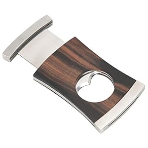 Draagbare sigarenknipper, roestvrijstalen sigarenguillotine-accessoires cadeauset voor mannen, sigarenliefhebbers