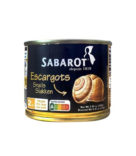 Sabarot - Sabarot Escargots 24 avec coquillages 200 g (lot de 12)