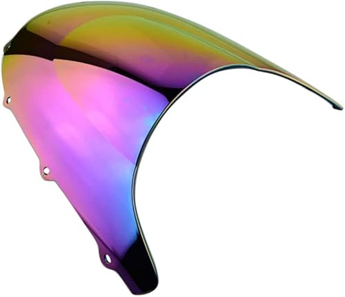 Miniatura 10 de Parabrisas de motocicleta para Kawasaki ZX-6RZX636 2003-2004 ZX6R 03 04 Deflectores de viento (transparente)