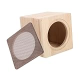 Installation facile : processus d'installation simple permet à chacun de mettre à niveau facilement son système audio de voiture sans outils spécifiques, boîtier de haut-parleur, coffre en bois pour stéréo de camion