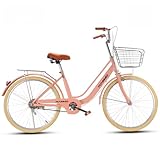 シティサイクル ママチャリ 26インチ 自転車 シティ車 婦人車 Ⅴブレーキ みカゴ 荷台付き 太いタイヤ 通勤 通学 街乗り お出掛け 新生活