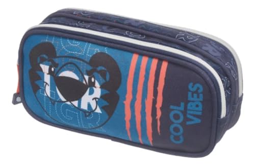 Estojo Duplo Tigor Cool Vibes - Pacific