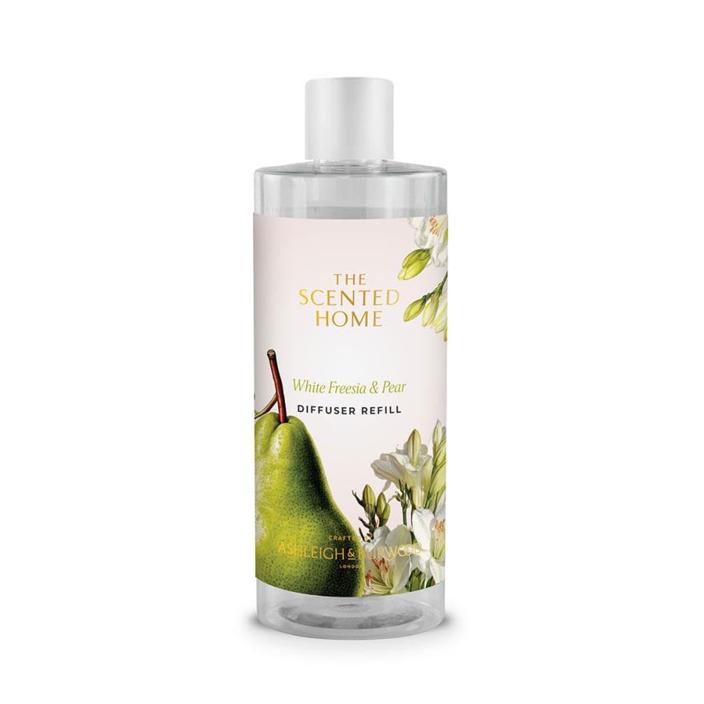 ASHLEIGH & BURWOOD White Freesia & Pear Reed Diffuser Refill 300ml