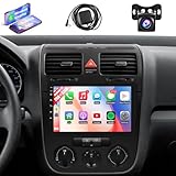 Leadfan Android Car Radio for Volkswagen Passat Jetta Tiguan Wireless CarPlay Android Auto, 10.1Inch Touch Screen Stereo for VW Jetta GPS Navi Bluetooth WiFi FM SWC AHD Camera