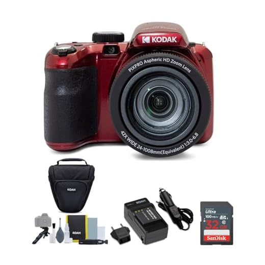 Kodak AZ425 20MP Digital Camera Bundle