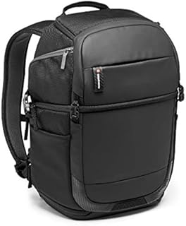 Manfrotto Advanced² Fast MB MA2-BP-FM Zaino Foto/Laptop, per DSLR e Mirrorless con Obiettivi Standard, Divisori Imbottiti Intercambiabili, Attacco per Treppiede, Tessuto Trattato