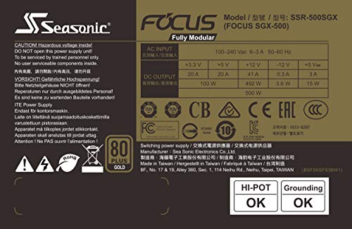 Build My PC, PC Builder, Seasonic FOCUS SGX