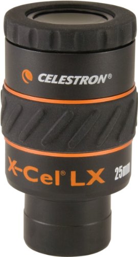 Celestron X-Cel LX Series Eyepiece (25mm) and 3X Barlow Lens (Black) - image 5