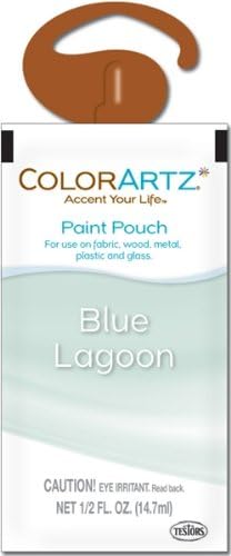 ColorArtz Airbrush Paint Pouch, Blue Lagoon
