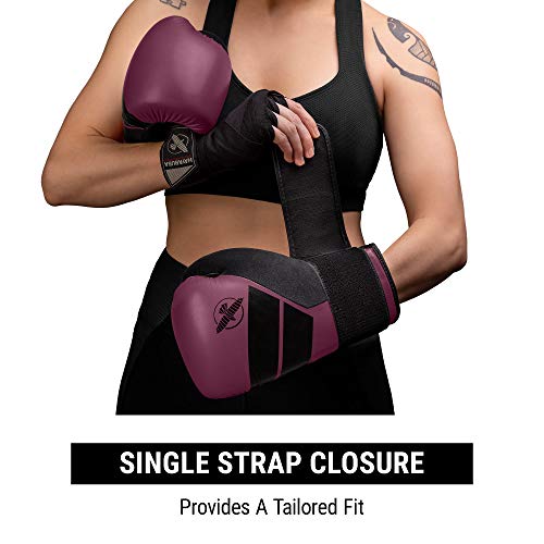 Hayabusa S4 Boxing Gloves For Men And Women - Wine, 12 Oz #TOP2