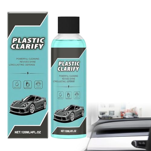 Agente di Rivestimento in Plastica,Rimuovi Graffi per Interni Plastica,Pulizia Auto Interni,Restauratore di Plastic per Auto,Lucida Cruscotto Cars,Plastic Clarify for Cars