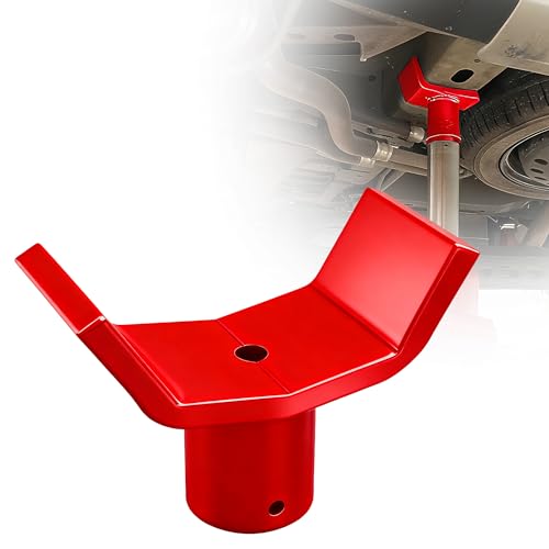 Adaptateur cric bouteille 12t selle levage essieu rond 7,6 cm accessoire cric bouteille robuste