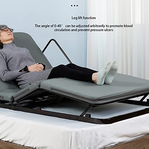 Schienale regolabile assistito sollevatore elettrico, cuscino portatile aiuto per sedersi, leggere e riposare più facilmente, supporto ergonomico per la schiena del letto