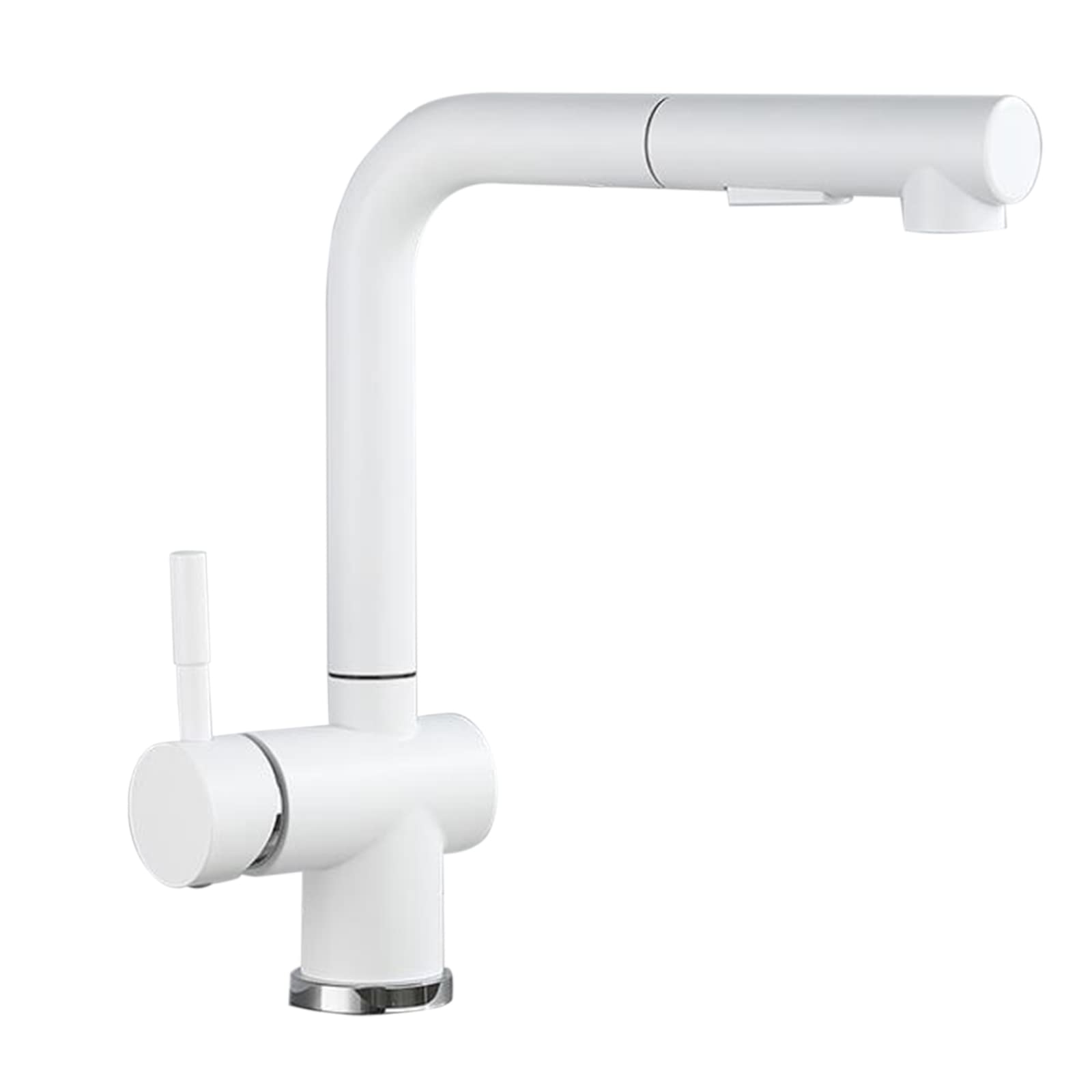 Robinet de cuisine avec douchette extractible mitigeur évier acier inoxydable chaud froid