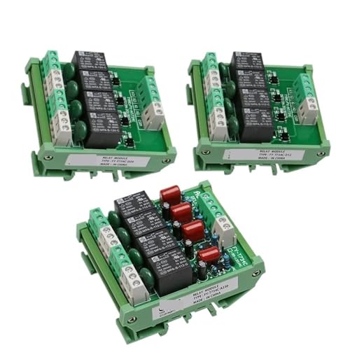 Module relais 4 canaux commutation sécurisée 230V pour intégration sur rail DIN