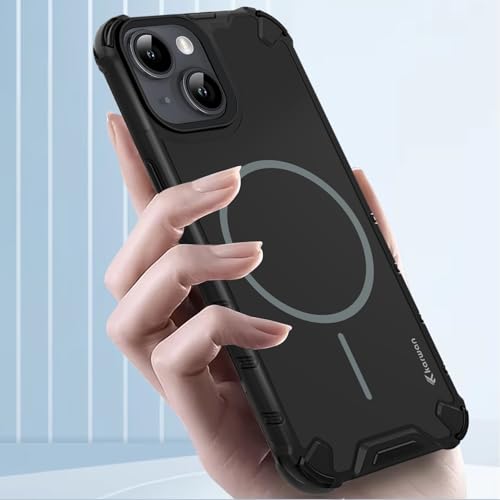 Image of KARWAN? Back Case Cover for iPhone 14 Pro (6.12 -Inch-) Heavy Duty |Dual-Layer Rugged Protection| Shockproof Protective Tough for iPhone 14 Pro Mobile Phone Back Cover [Matte Back] (White)