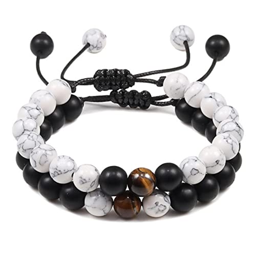 Bracelets couple en corde tressée : restez connectés où que vous soyez