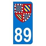 Si vous prévoyez de coller cet adhésif sur vos plaques minéralogiques, pensez à en achetez deux pour qu'elles soient identiques à l'avant et à l'arrière, conformément à la réglementation.