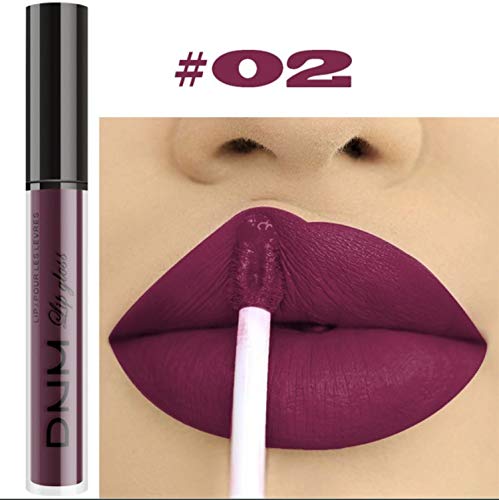 10pcs/Set Makeup Matte Lipstick Lip Kit, Velvety Liquid Lipstick Waterproof Long Lasting Durable Nude Lip Gloss Beauty Cosmetics Set