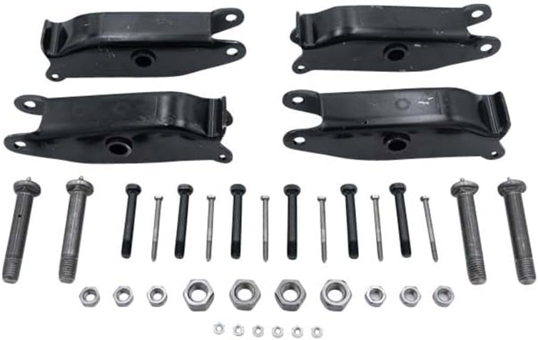 Triple Axle Equalizer Kit 3.5K-8K Dexter Axles 2" Slipper Spring 33" Spacing 11" Swan-Shaped Equalizers w/Attaching Hardware A/P-302
