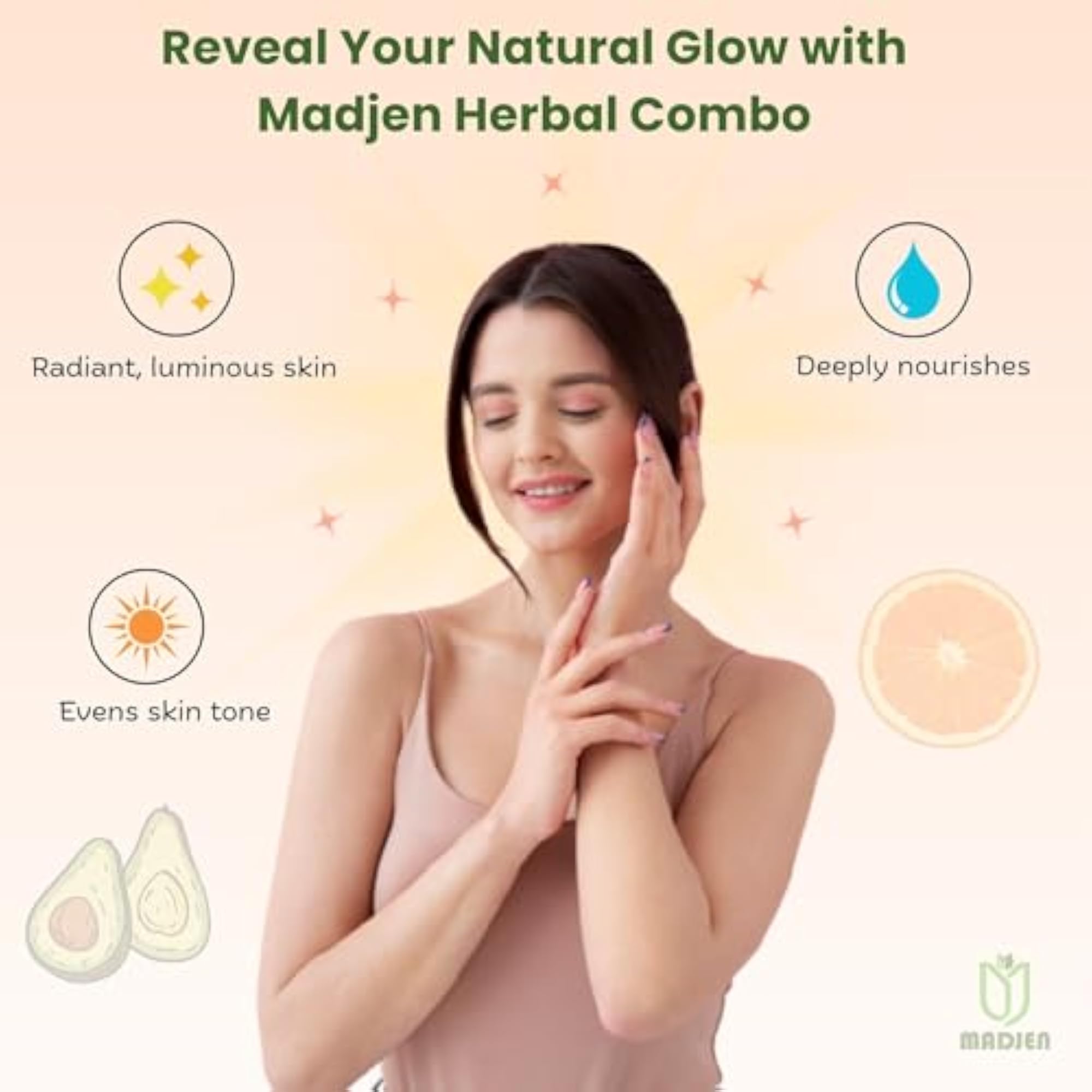 Glow Combo | Vitamin C Face Wash & Avocado Cream