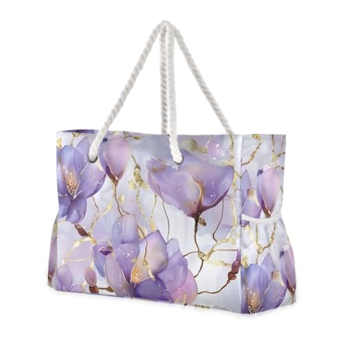 Image of senya Large Beach Bags Totes Swim Canvas Tote Shoulder Bag Water Resistant Bags for Gym Travel Daily