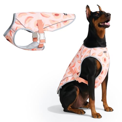 Spark Paws Dog Cooling Vest - Evaporative Summer Cooling, SPF-50 Protection