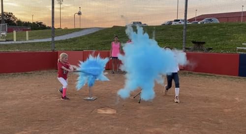 UP Shop Gender Reveal Baseball with Pink and Blue Powder by UP Shop - Image 4