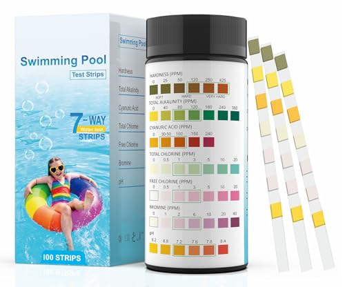 100 strisce = 1 estate di divertimento in acqua. Che sia una piscina familiare o un relax nello jacuzzi: Con questa confezione gigante, non dimenticherai mai la manutenzione. Ripeti il test quando serve!