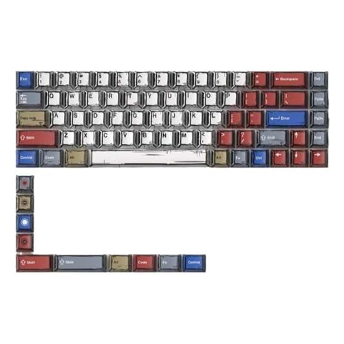 78 touches pour claviers mécaniques avec sublimation PBT durable