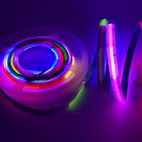 Tira LED RGB IC Smart COB direccionable 24V 720 LEDs/m miniatura 2